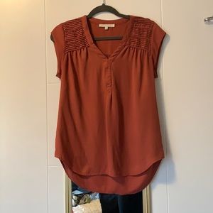 Pin tuck blouse